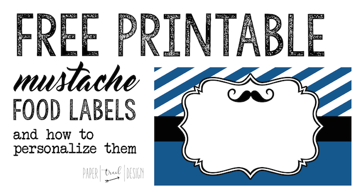 free printable food label templates