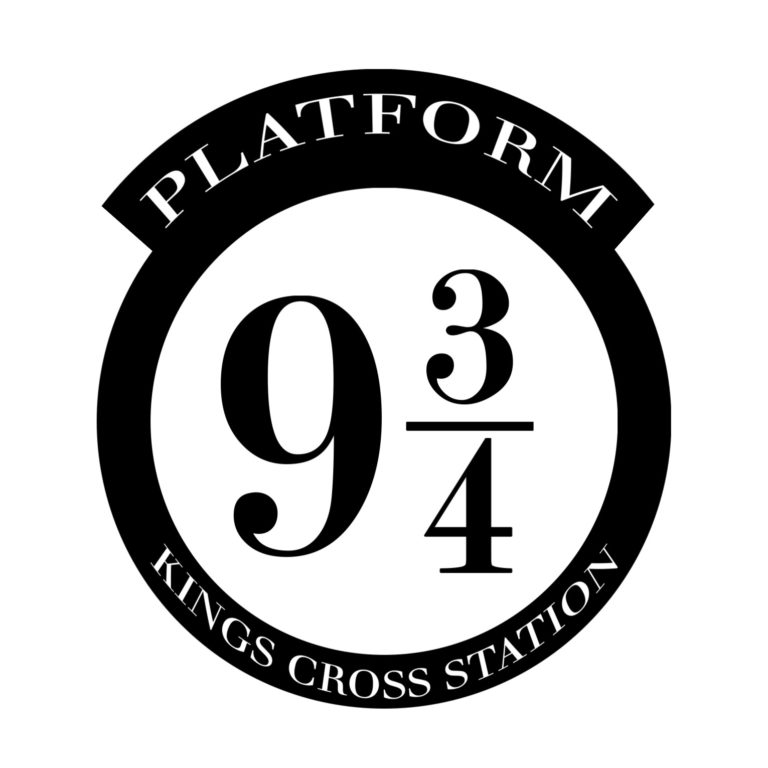 DIY Harry Potter Platform 9 3/4 Paper Trail Design