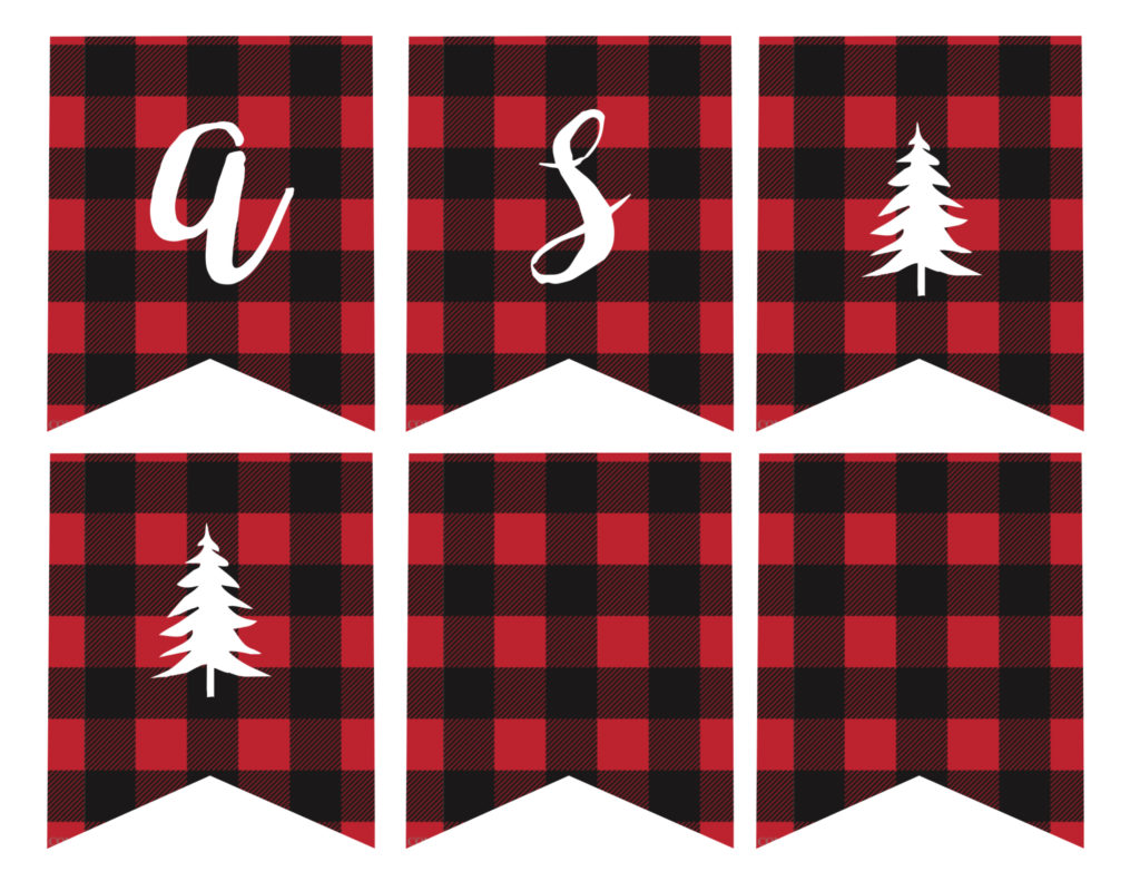 Free Printable Merry Christmas Banner Paper Trail Design 8293