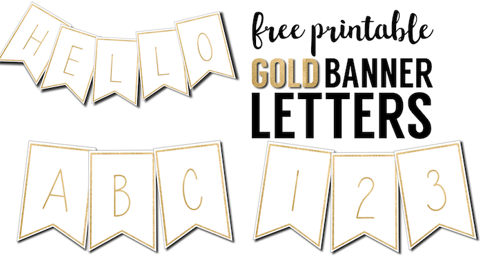 Free Printable Banner Templates {Blank Banners} - Paper Trail Design