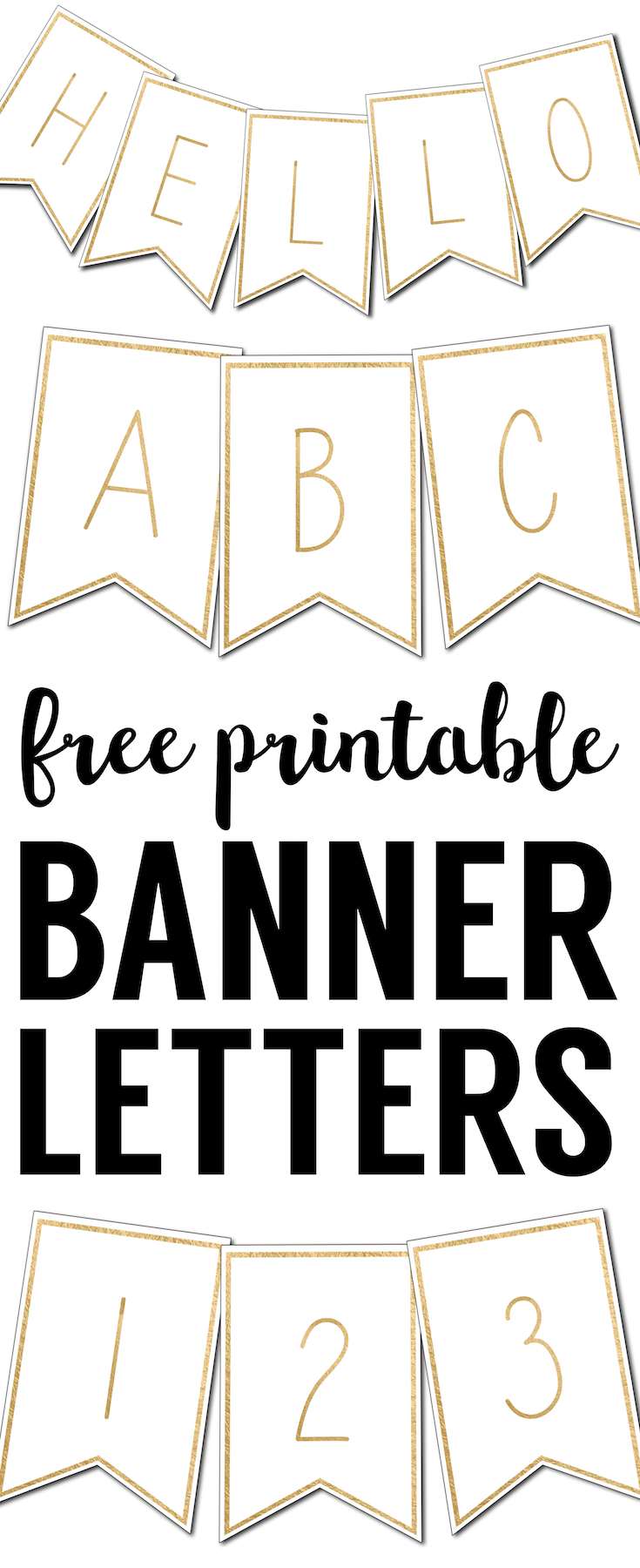 Free Printable Letters For Banners Printable Templates By Nora