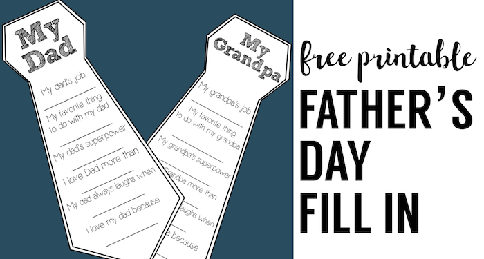 Download Father S Day Free Printable Cards Paper Trail Design
