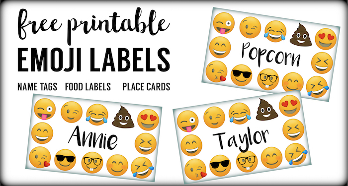 Toppers, Labels or Stickers for Free Print.