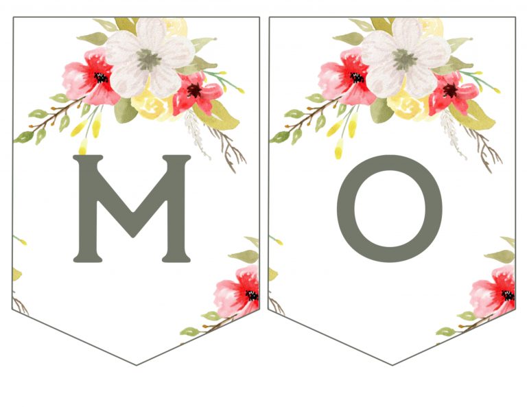 Mother's Day Banner Printable - Paper Trail Design