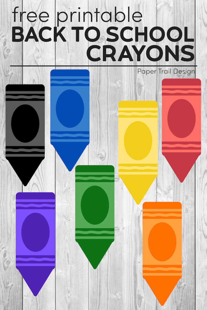 Free Printable Back to School Banner Crayons Paper Trail Design