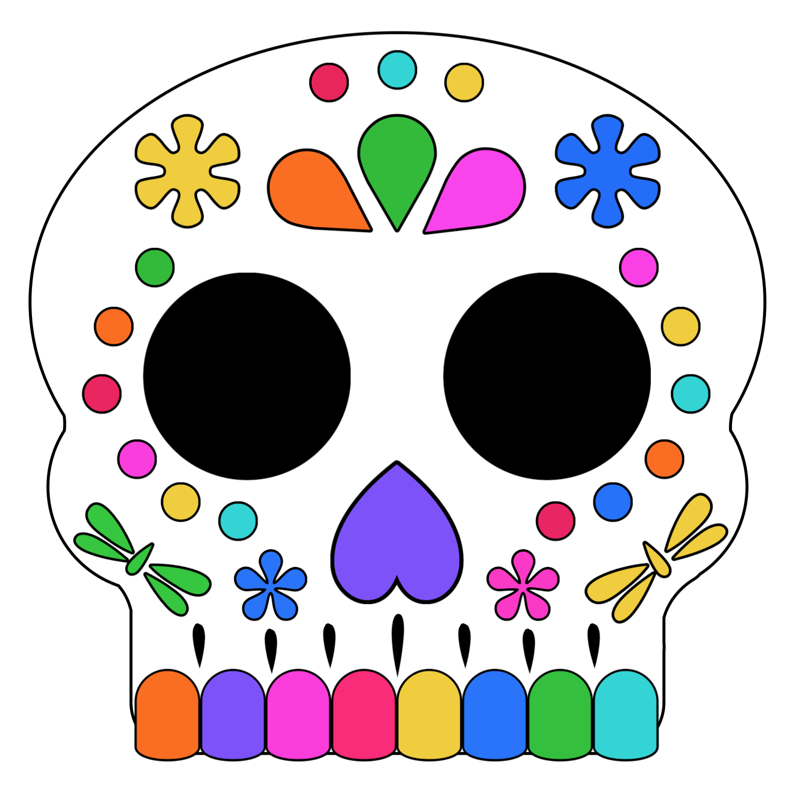 day-of-the-dead-masks-sugar-skulls-free-printable-paper-trail-design