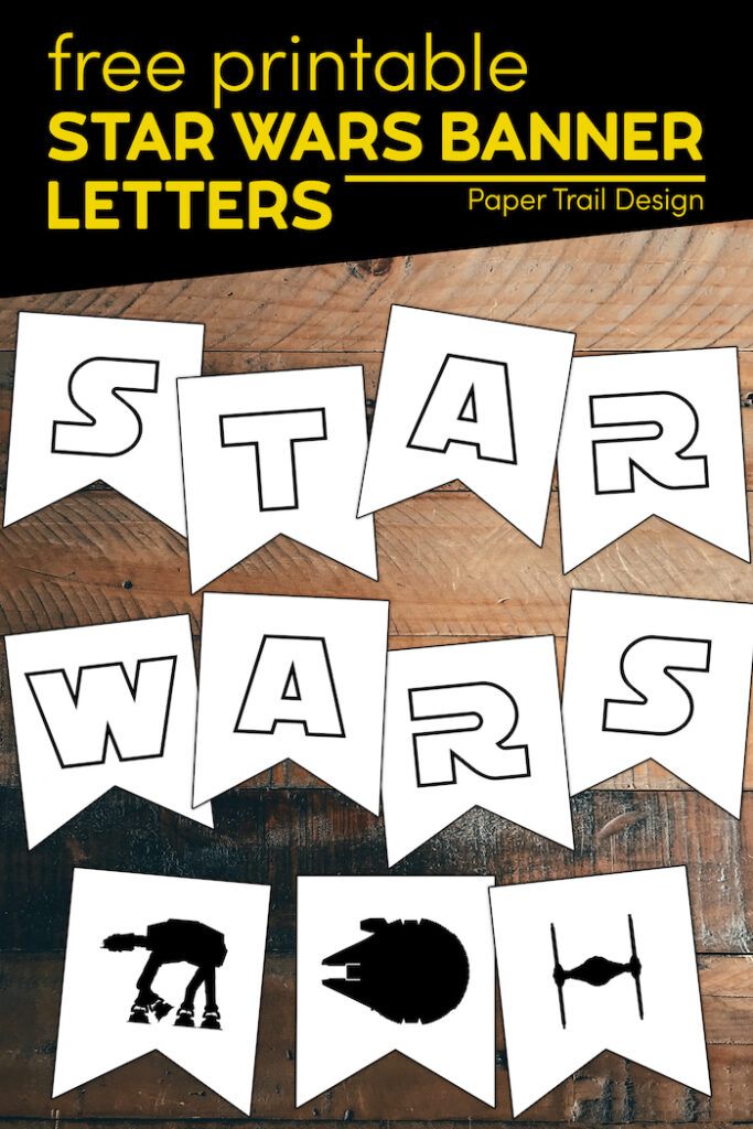 Star Wars Printable Banner