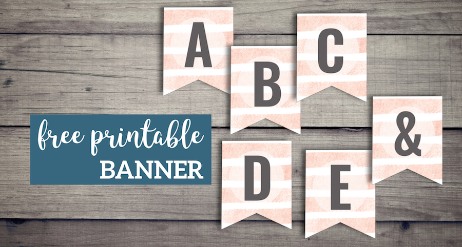 Gold Free Printable Banner Letters - Paper Trail Design  Printable banner  letters, Printable banner, Free printable banner letters