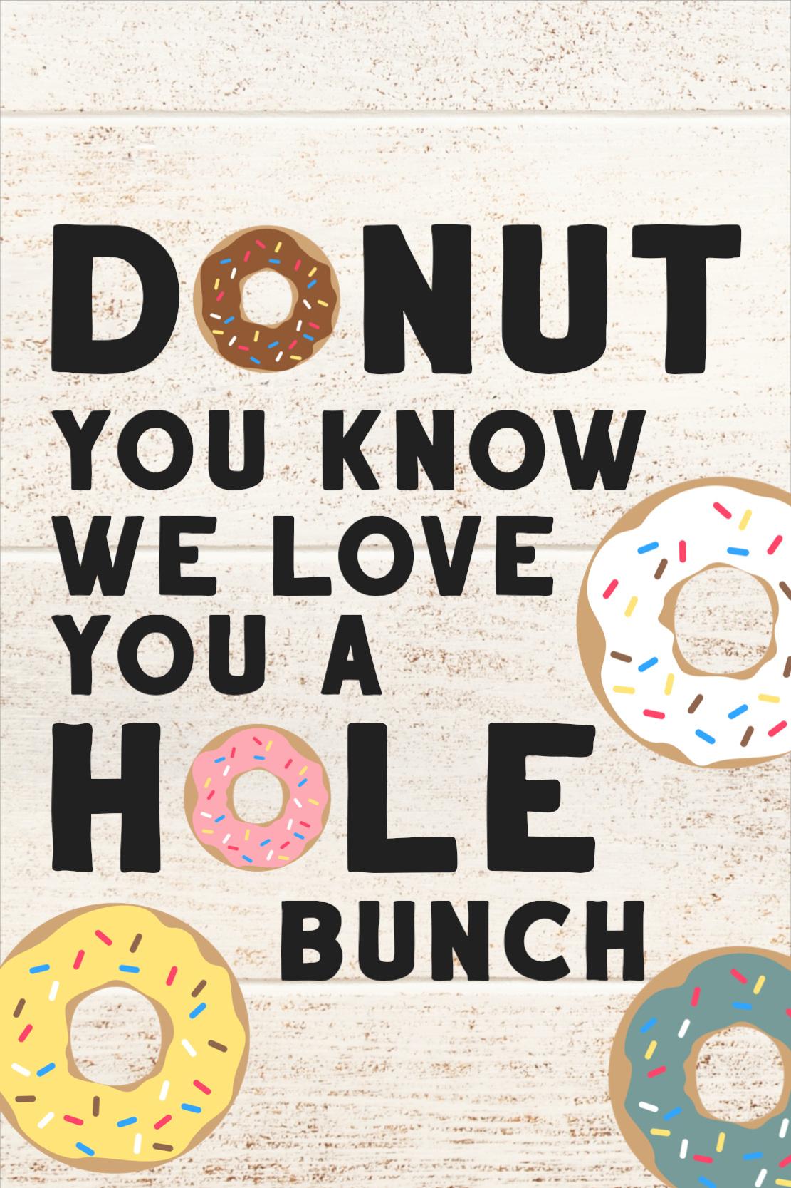 Donut Appreciation Printable Printable Word Searches