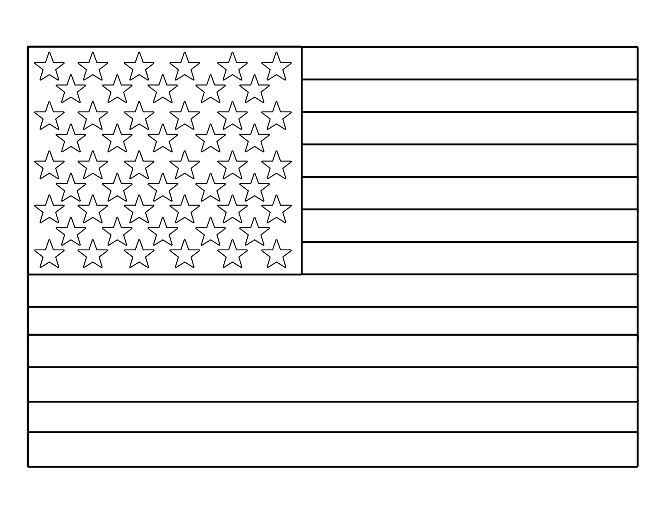 Free Printable 4th Of July Coloring Pages Paper Trail Design