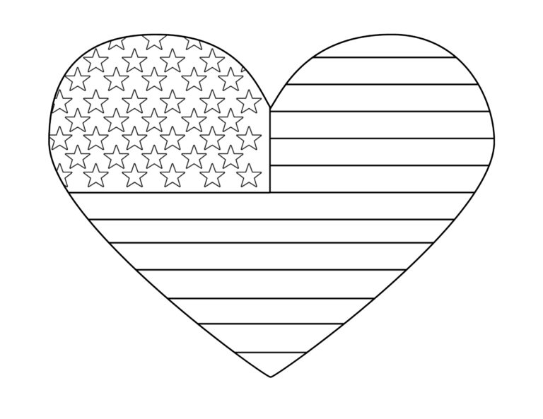 Free Printable 4th of July Coloring Pages - Paper Trail Design