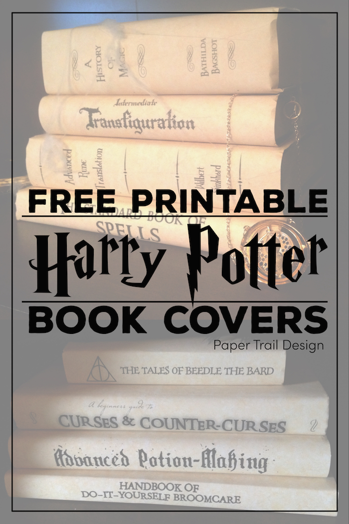 harry potter printable spell book