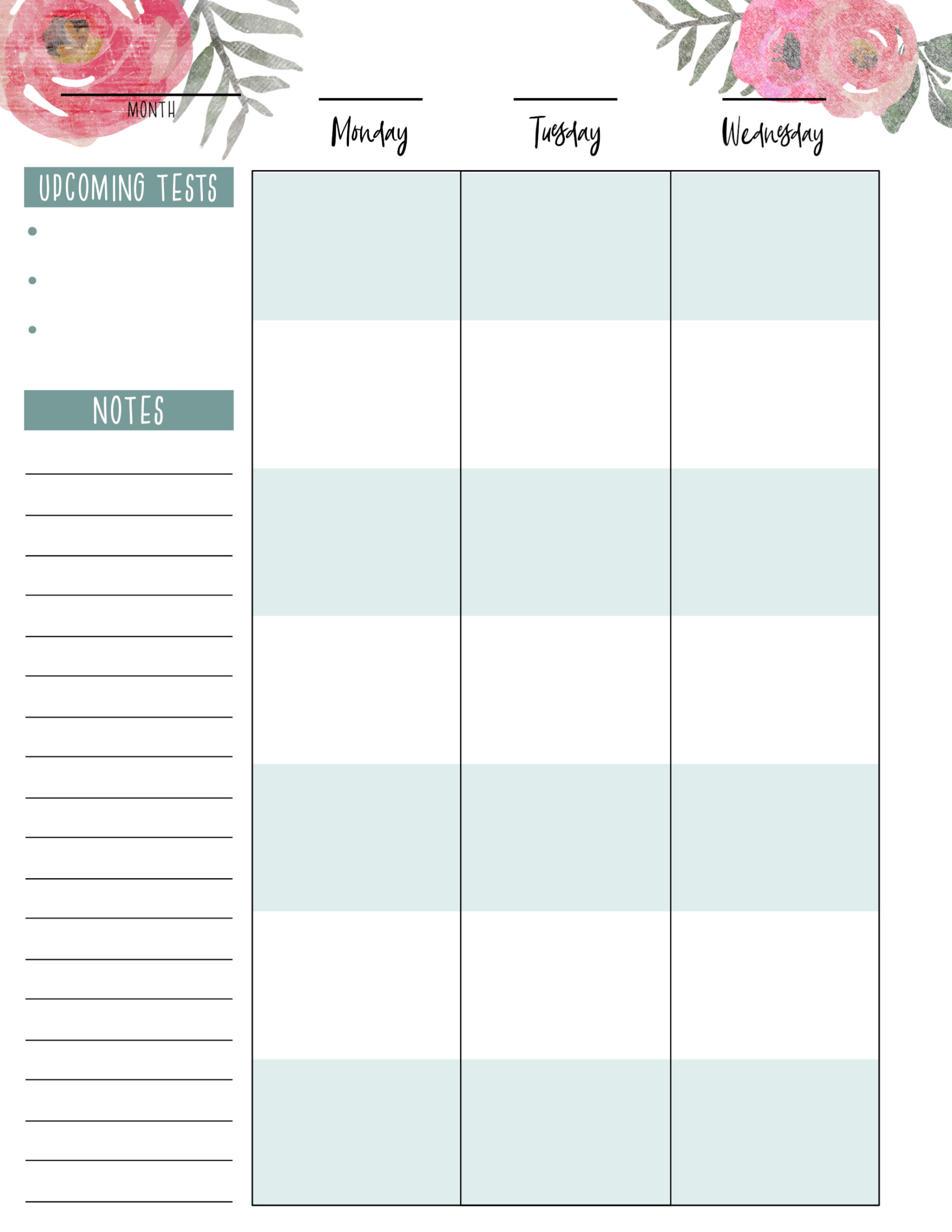 The Happy Planner Free Printable Templates