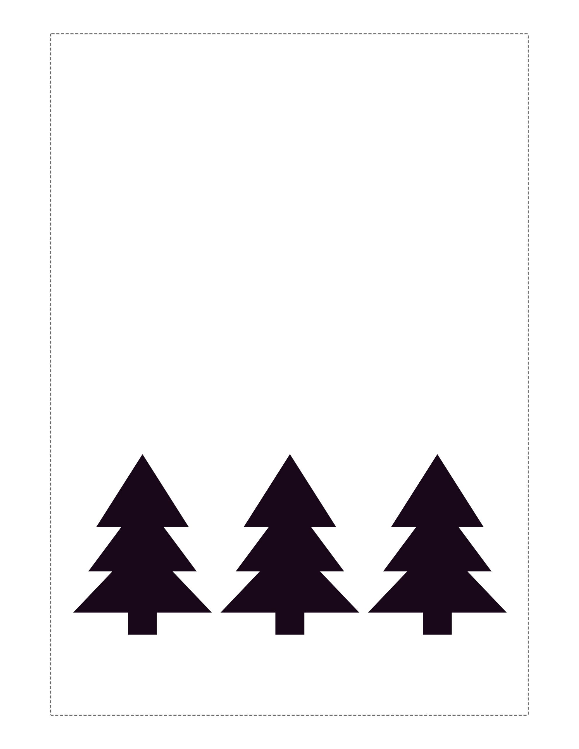 black and white christmas card templates printable