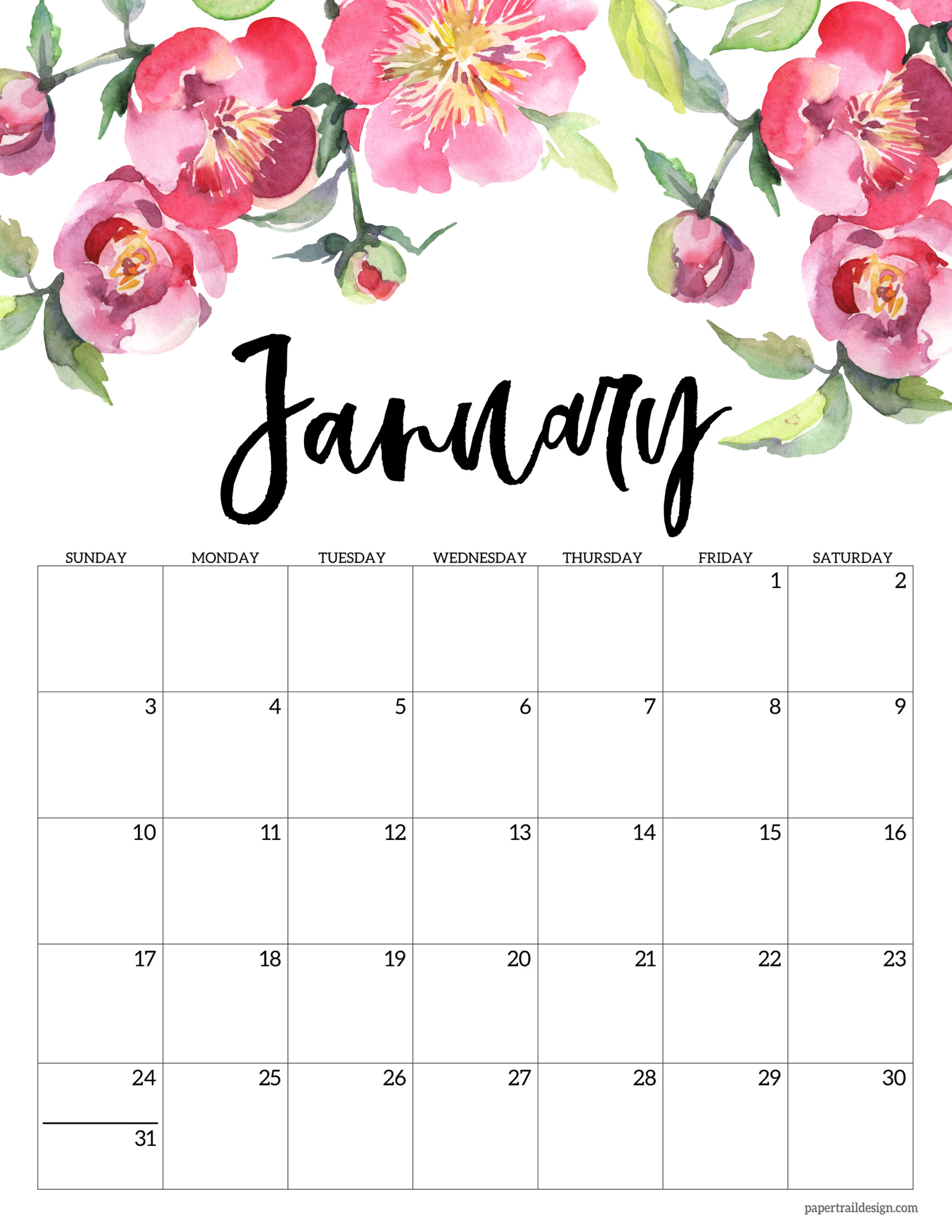 Featured image of post Cute Printable February Calendar 2021 Aesthetic / Make every day count with our free 2021 printable calendars.