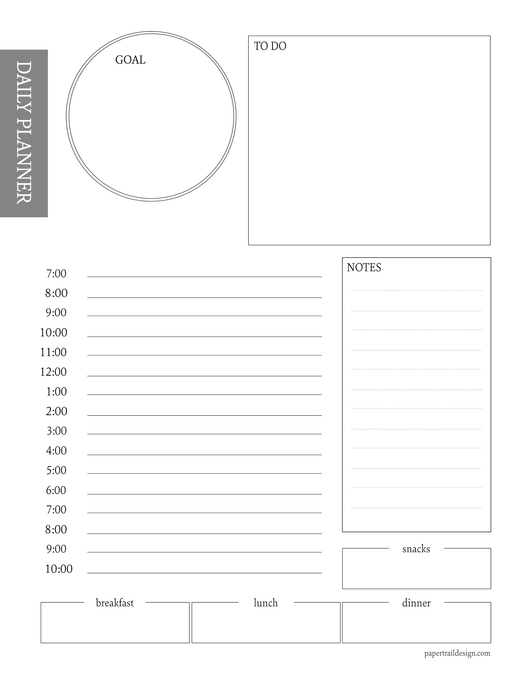 Free Printable Daily Journal Pages FREE PRINTABLE TEMPLATES