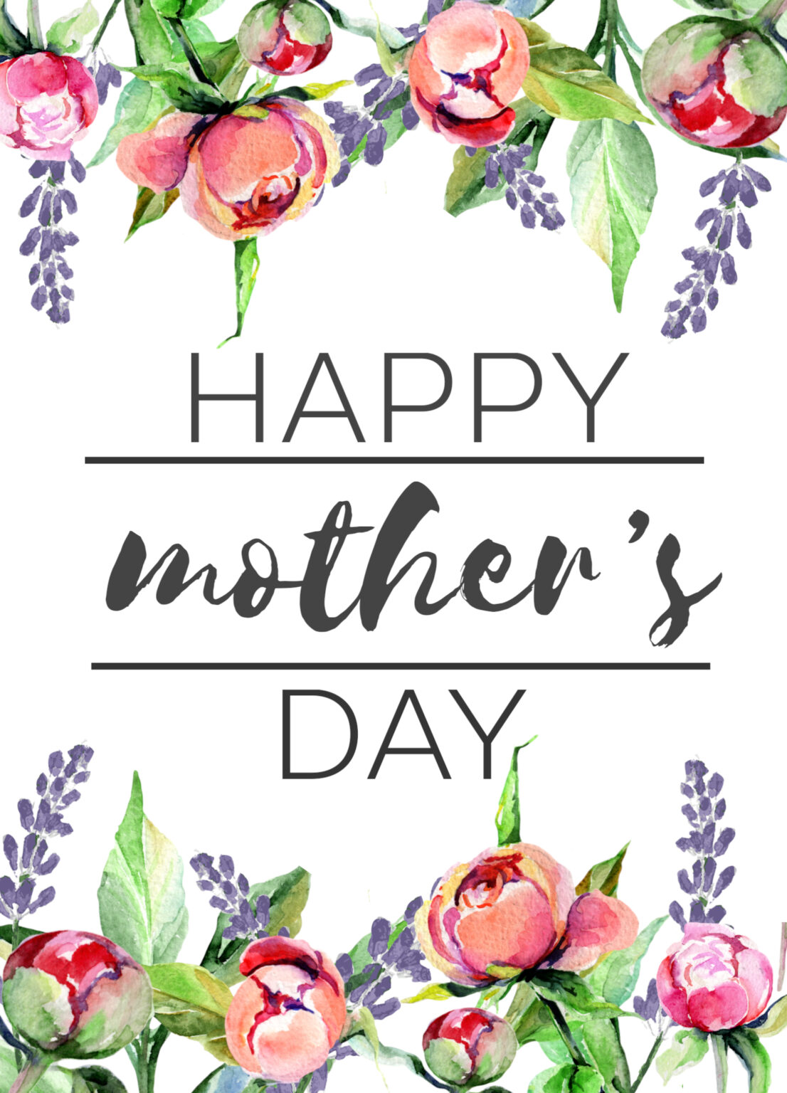 Free Mother S Day Printable Card