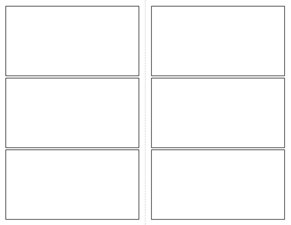 Free Printable Comic Strip Template Pages - Paper Trail Design