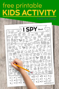 Free Printable I Spy Brazil Activity - Paper Trail Design