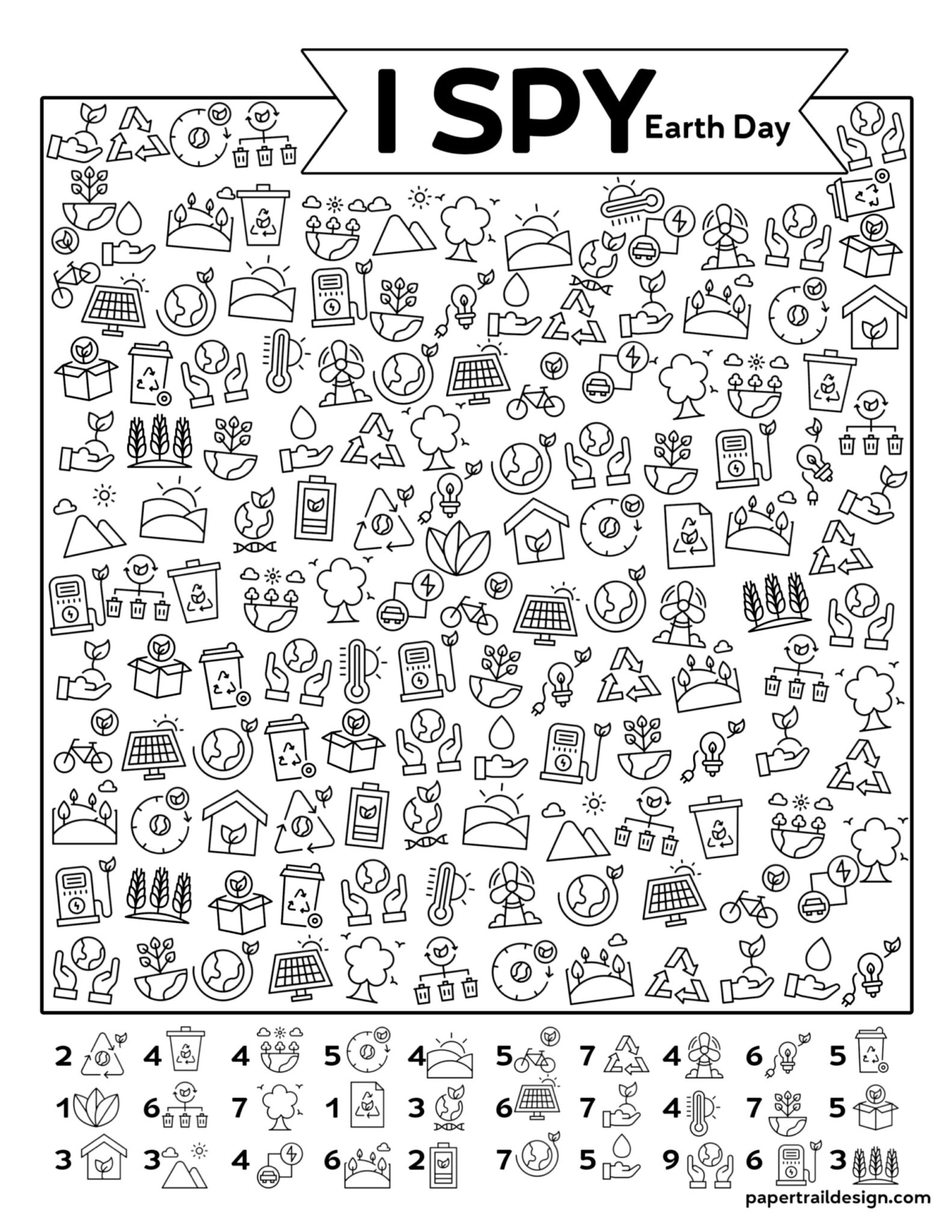 Free Printable Nativity I Spy Activity