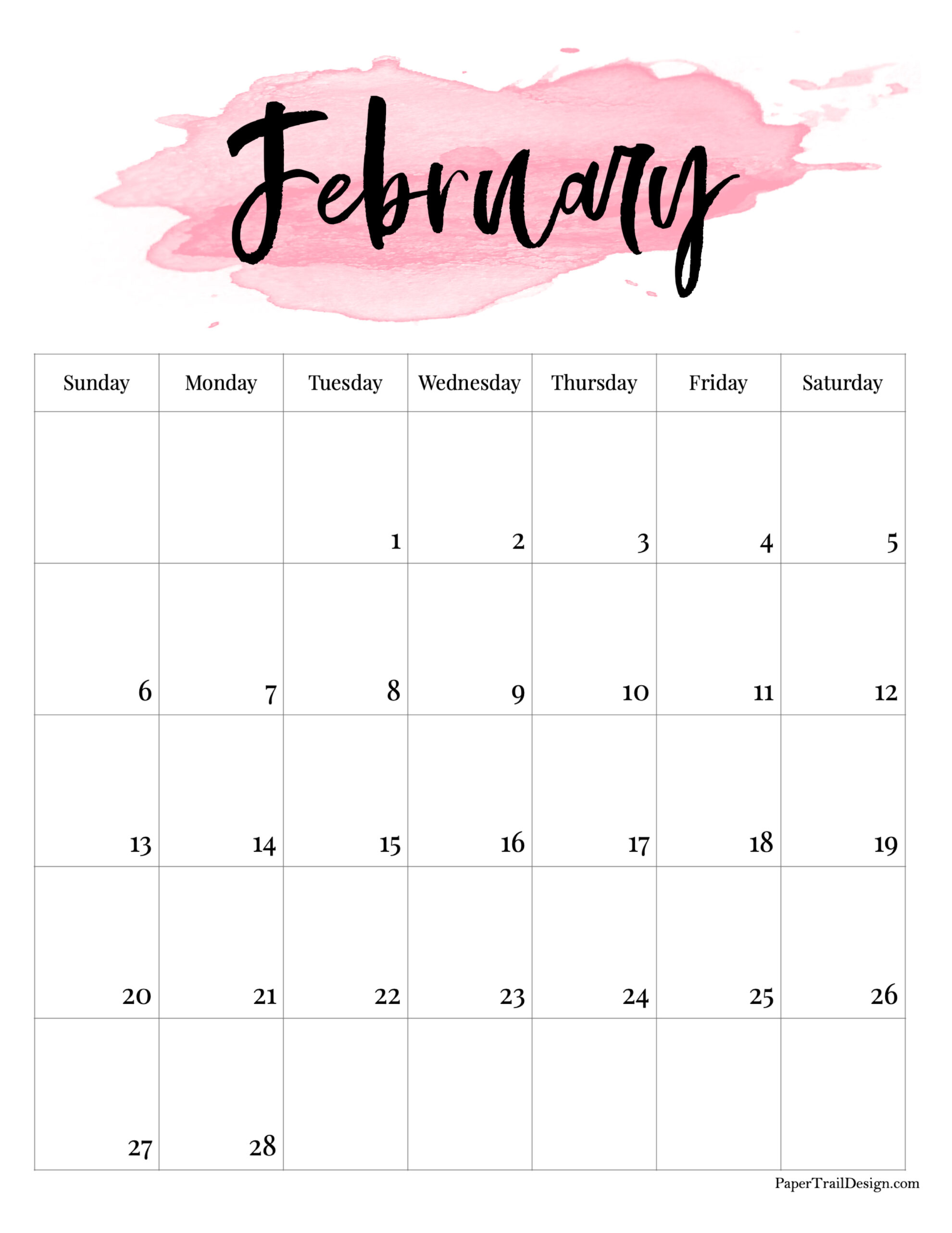 View Free Printable Blank Calendar January 2022 Pics