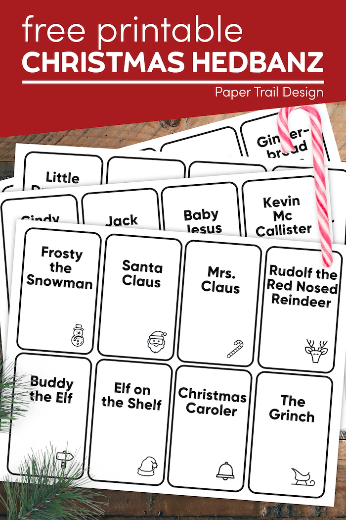 Free Printable Christmas Games - Paper Trail Design