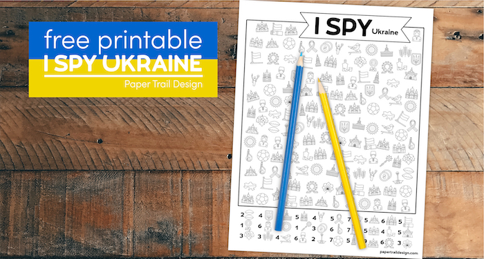 Free Printable I Spy Super Mario Activity - Paper Trail Design