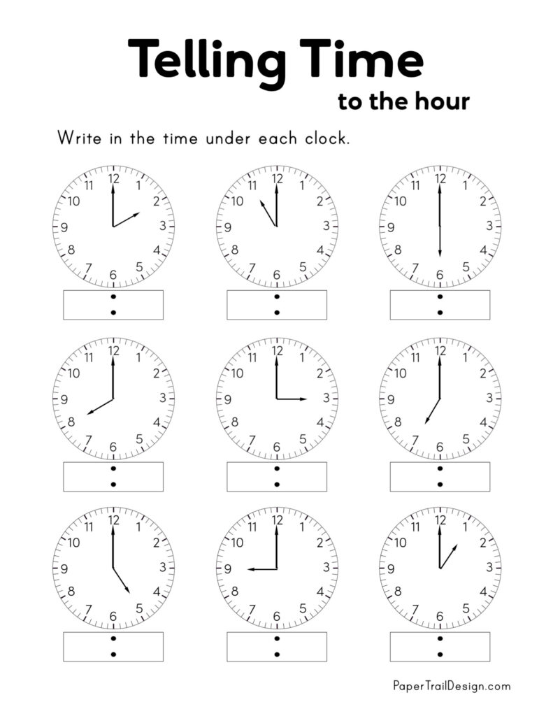 free-printable-telling-time-worksheets-paper-trail-design