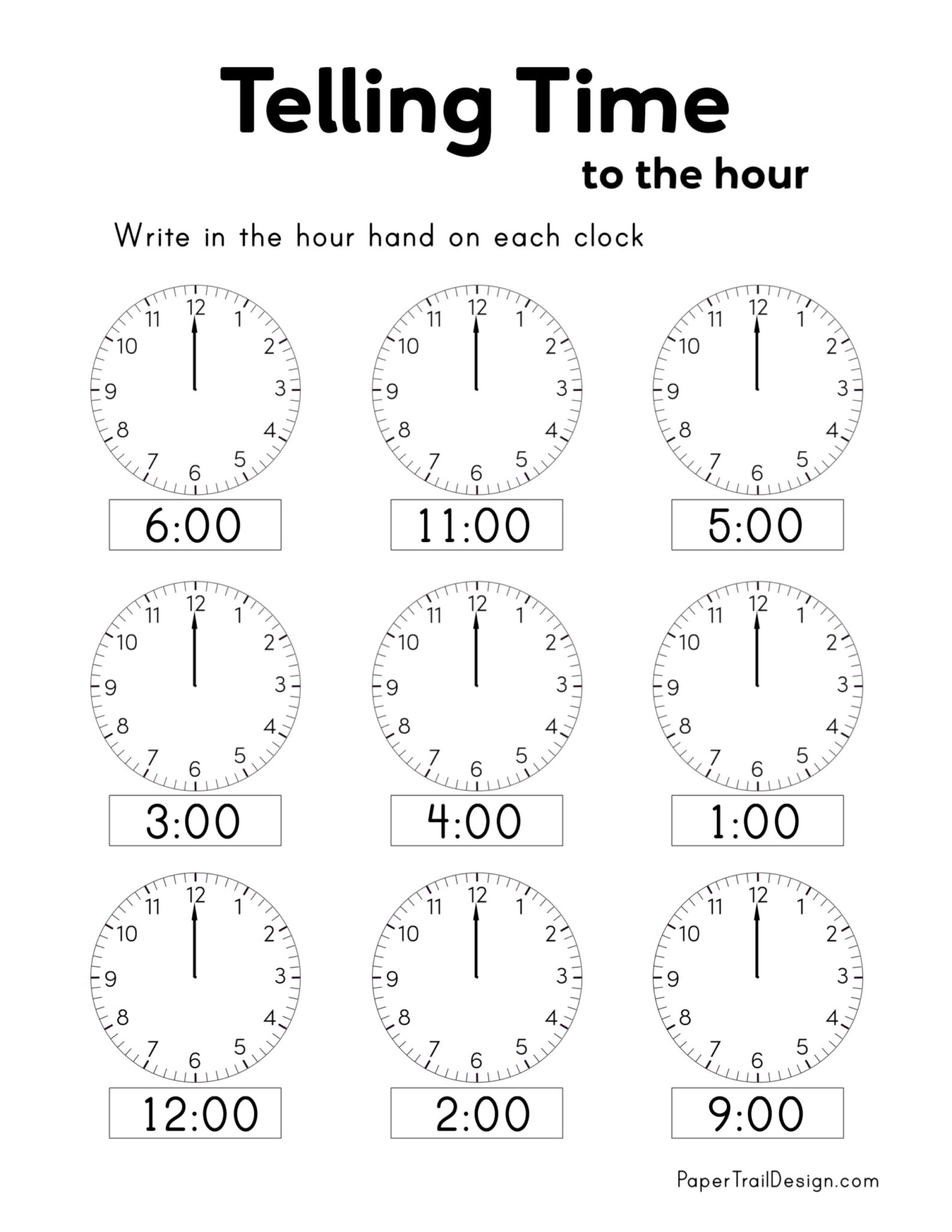 how to tell time on a clock easy steps for beginners