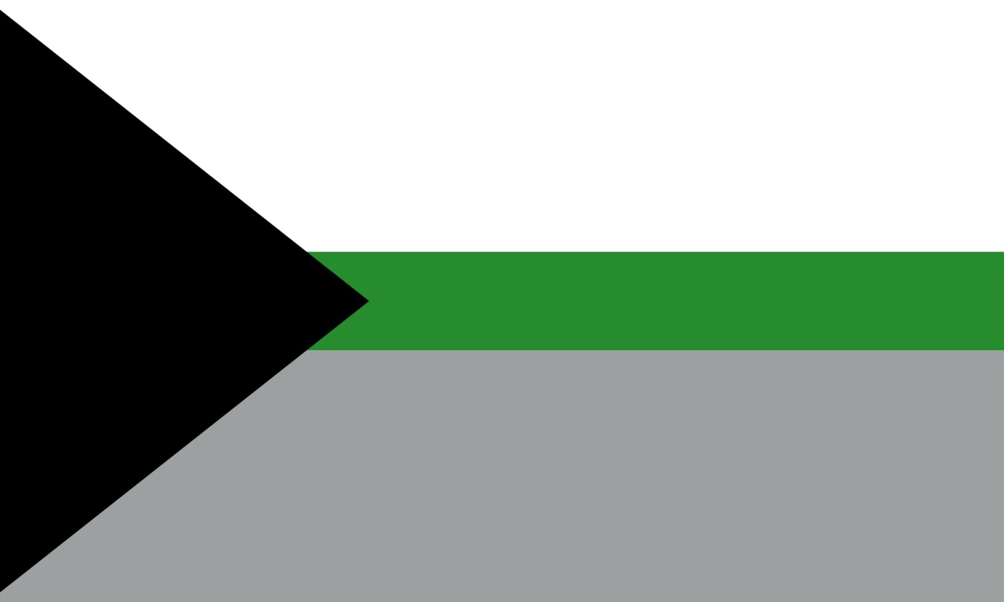 Демиромантик флаг