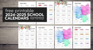 Calendars Archives - Paper Trail Design